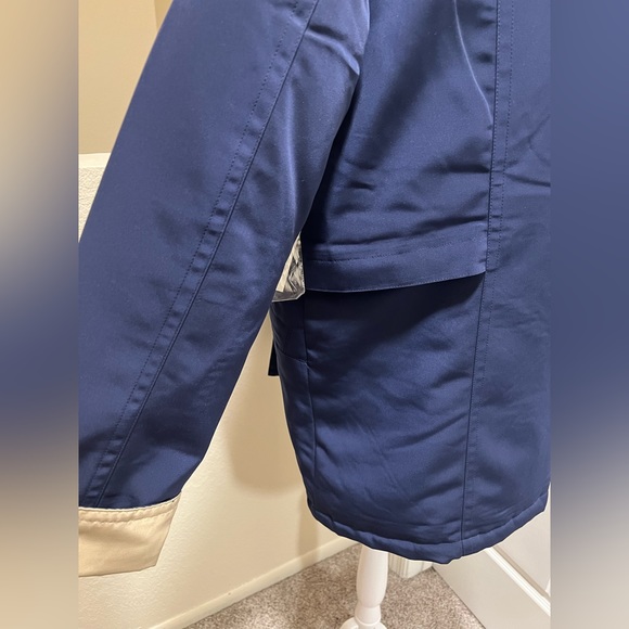 Basic edition, L, women’s blue and tan coat - Picture 5 of 7